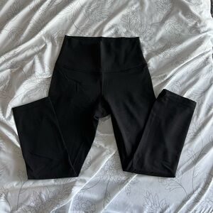 Lululemon, Wunder Under High Rise Leggings, 23”, Black, Size 4.